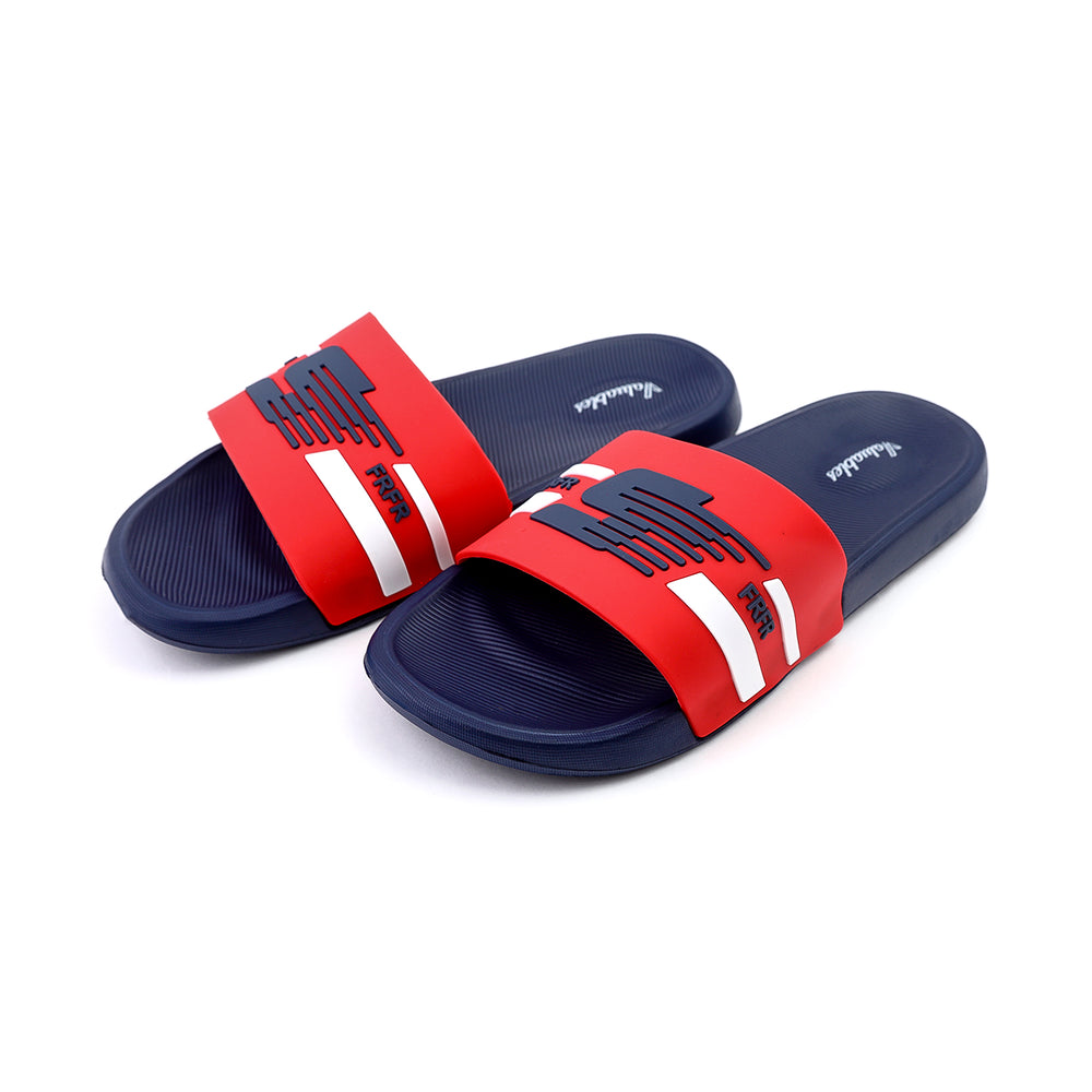 Valuable Open-toe Men's Slider - Navy Blue, Men's Slippers, Chase Value, Chase Value
