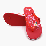 Women's Flip Flop Slipper - Red, Women Slippers, Chase Value, Chase Value