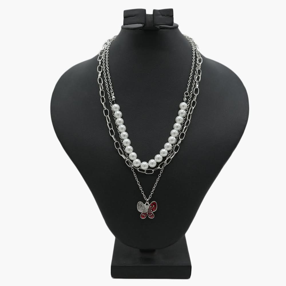 Girls Metal Mala - Silver, Girls Jewellery Sets, Chase Value, Chase Value