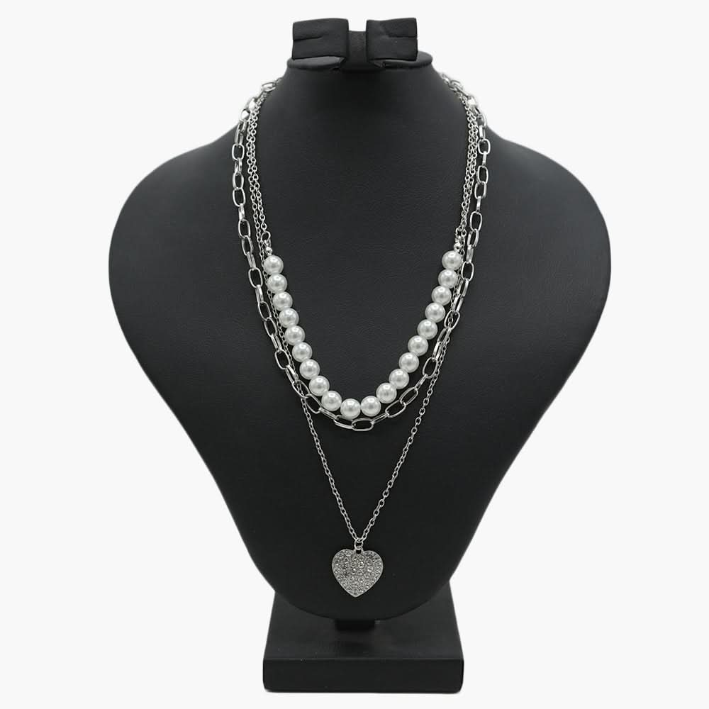 Girls Metal Mala - Silver, Girls Jewellery Sets, Chase Value, Chase Value