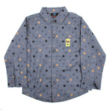 Boys Full Sleeves Shirt - Dark Grey, Boys Shirts, Chase Value, Chase Value