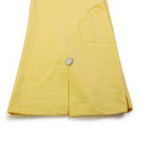 Girls Tight Half Sleeves Suit - Yellow, Girls Suits, Chase Value, Chase Value