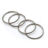 Silver Bangles & Bracelets for Women's - Pink, Women Bangles & Bracelets, Chase Value, Chase Value