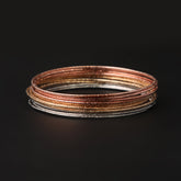 Women's Bangle 3 Shades - Multi Color, Women Bangles & Bracelets, Chase Value, Chase Value