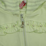 Girls Full Sleeves Tight Suit - Lime Green, Girls Suits, Chase Value, Chase Value