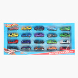Hot Wheel Die-Cast Car Pack of 20 - Multi Color, Die-cast Model Car, Chase Value, Chase Value