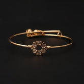 Girls Fancy Steel Kara - Golden, Girls Bangles & Bracelet, Chase Value, Chase Value