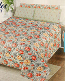 Valuables 5pcs Bedsheet Set 90x98, King Size Bed Sheet, Valuables, Chase Value