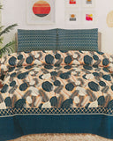 Valuables Printed King Size Bed Sheet 90x95, King Size Bed Sheet, Valuables, Chase Value