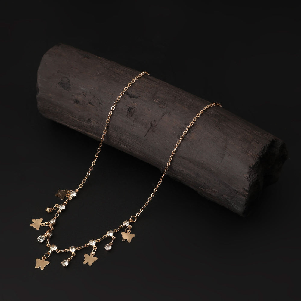 Girls Fancy Chain Locket - Golden, Girls Necklace & Chains, Chase Value, Chase Value