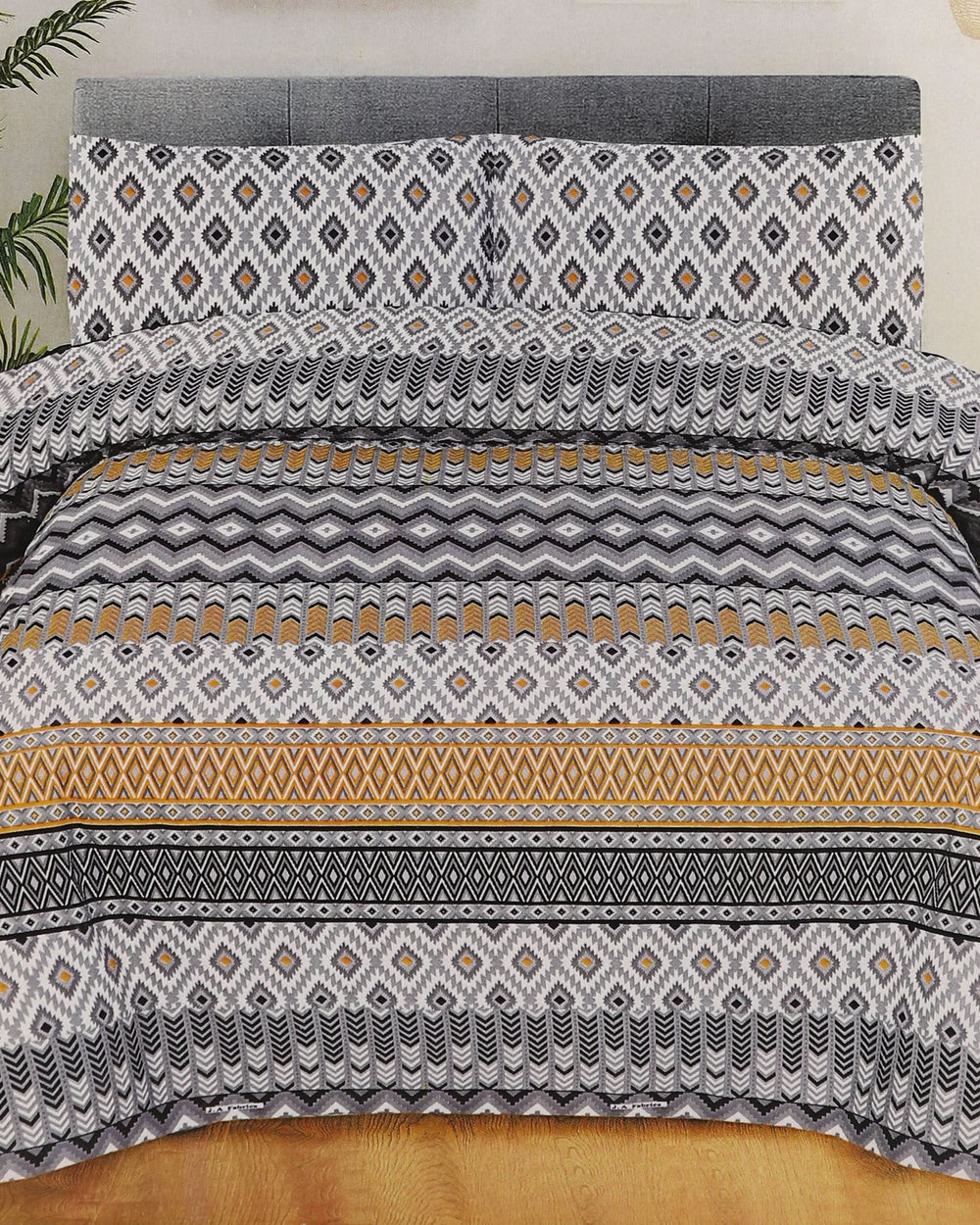 Valuables Printed King Size Bed Sheet 90x95, King Size Bed Sheet, Valuables, Chase Value