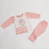 Girls Full Sleeves Tight Suit - Peach, Girls Suits, Chase Value, Chase Value
