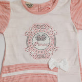 Girls Full Sleeves Tight Suit - Peach, Girls Suits, Chase Value, Chase Value
