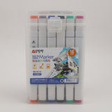 Marker Double Side 18 Color M6138-18, Coloring Tools, Chase Value, Chase Value