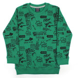 Boys Sweat Shirt - Cool Green, Boys Hoodies & Sweat Shirts, Chase Value, Chase Value
