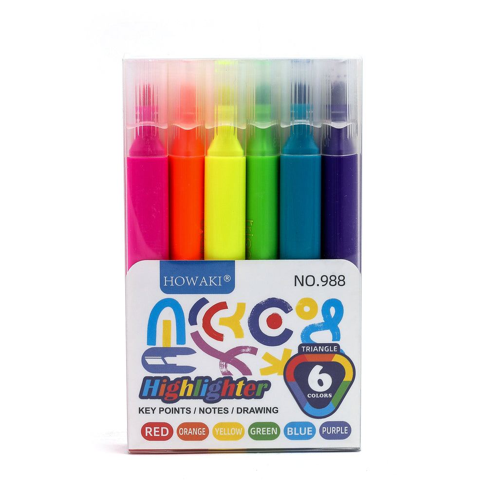 Highlighter Mini 6 Color, Coloring Tools, Chase Value, Chase Value