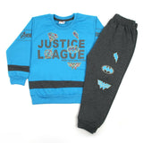 Boys Full Sleeves 2Pcs Suits - Sky Blue, Boys Sets & Suits, Chase Value, Chase Value