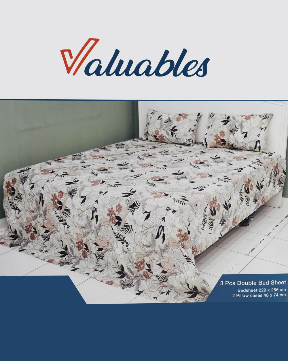 Double Bed Sheet, Double Size Bed Sheet, Chase Value, Chase Value