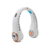 Loaf Less Neck Fan HYD22 J1 - White, Rechargeable Fan, Chase Value, Chase Value