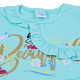 Girls Half Sleeves Suit - Light Blue, Girls Suits, Chase Value, Chase Value