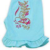 Girls Half Sleeves Suit - Light Blue, Girls Suits, Chase Value, Chase Value