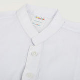 Newborn Boy Plain Shalwar Suit - White, Newborn Boys Shalwar Suits, Chase Value, Chase Value