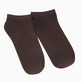 Eminent Men’s Plain Lycra Ankle Socks - Dark Brown, Men's Socks, Eminent, Chase Value