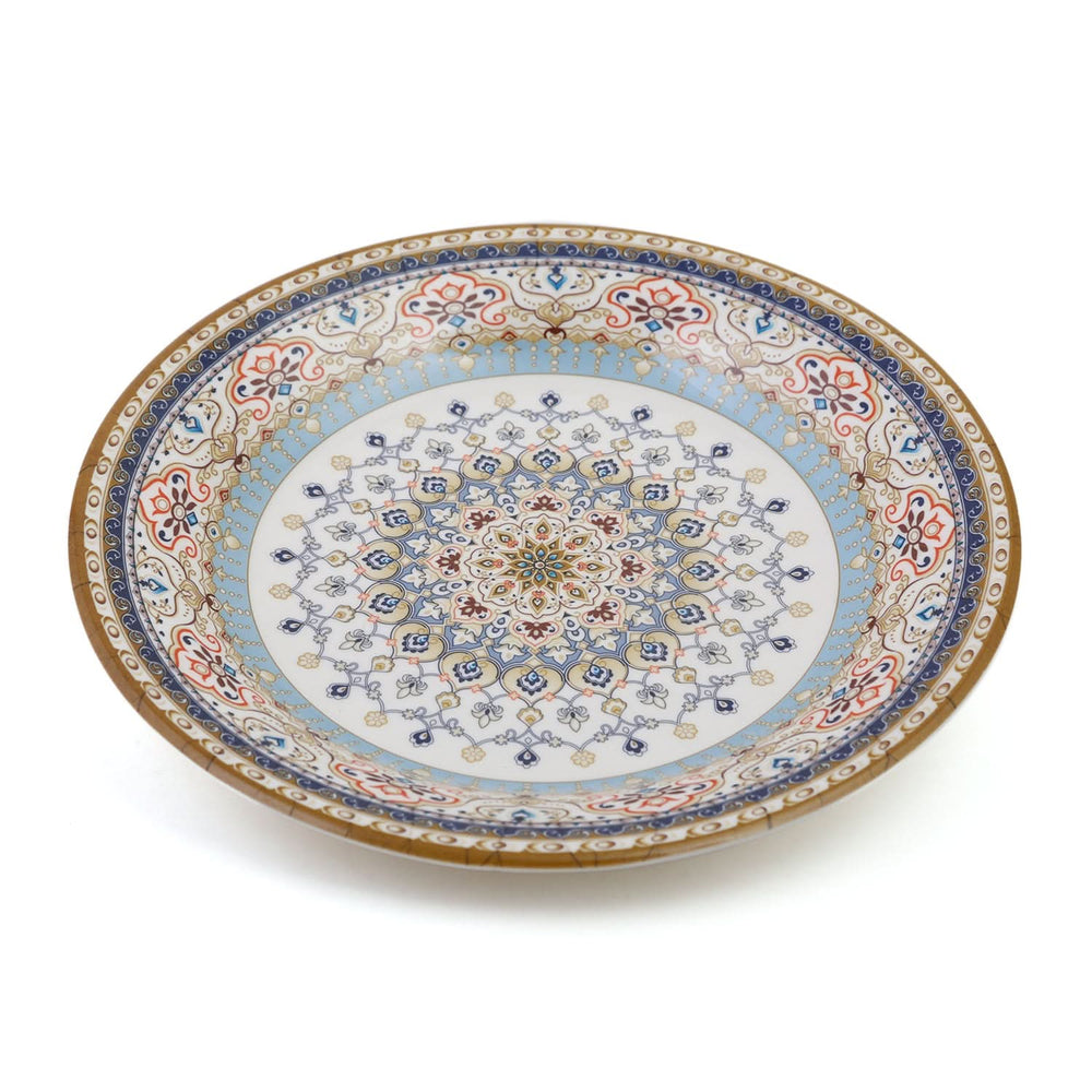 Royal Melamine 08" Inches Floral Dinner Plate, Plates & Bowls, Chase Value, Chase Value