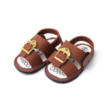 Newborn Boys Aerosoft Sandle - Brown, Newborn Caps, Shoes & Socks, Chase Value, Chase Value