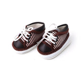 Newborn Boys Lace Shoes - Brown, Newborn Caps, Shoes & Socks, Chase Value, Chase Value