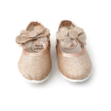 Newborn Baby Pumpy Glitter - Golden, Newborn Caps, Shoes & Socks, Chase Value, Chase Value
