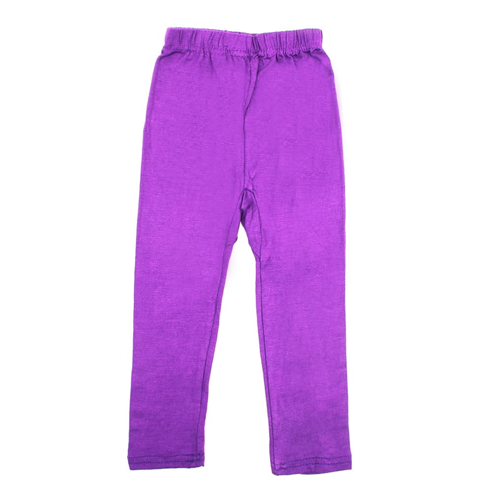 Girls Plain Tight - Purple, Girls Tights Leggings & Pajama, Chase Value, Chase Value