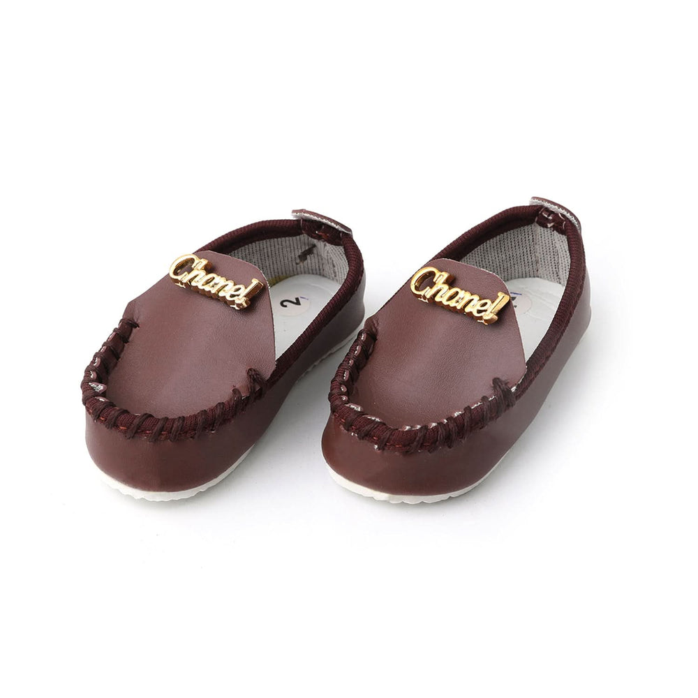 Newborn Boys Loafer - Dark Brown, Newborn Caps, Shoes & Socks, Chase Value, Chase Value