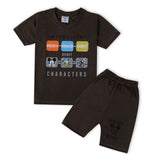 Valuable Boys Half Sleeves Suit - Olive Green, Boys Sets & Suits, Chase Value, Chase Value