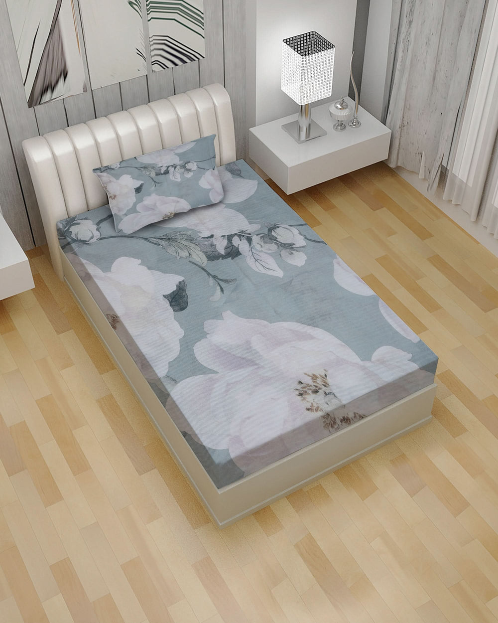 2pcs Single Bedsheet, Single Size Bed Sheet, Chase Value, Chase Value