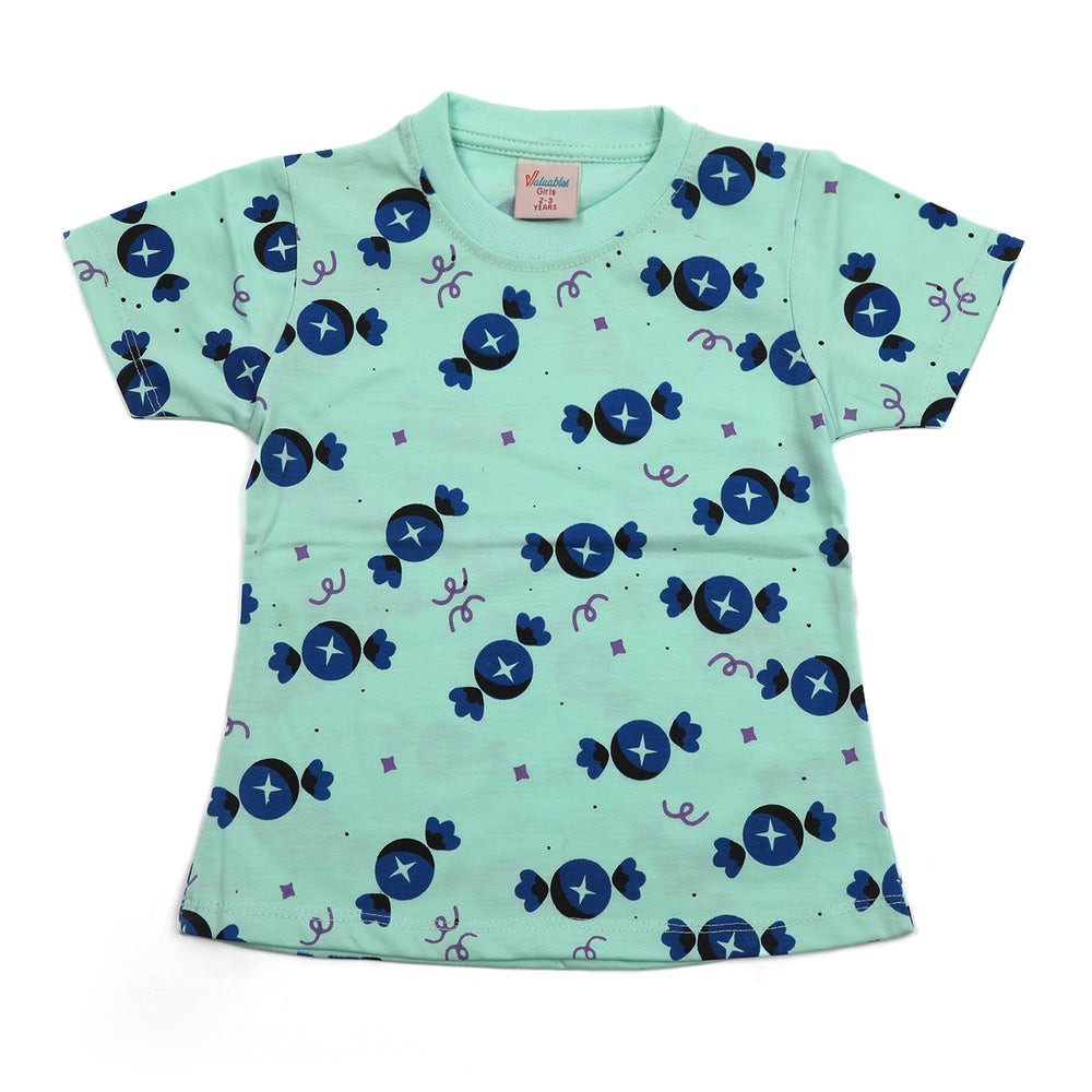 Girls Half Sleeves T-Shirt, Girls T-Shirts, Chase Value, Chase Value