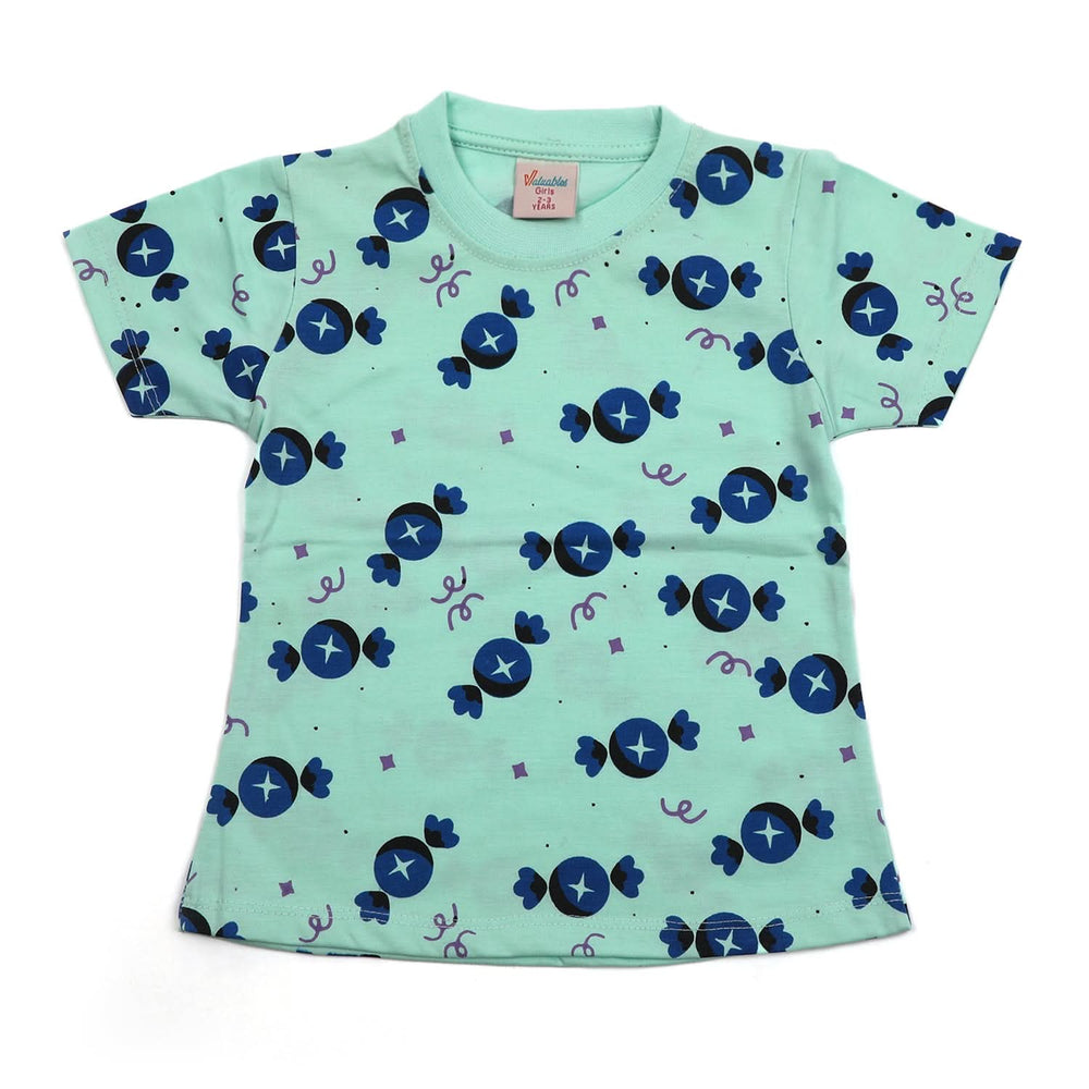 Girls Half Sleeves T-Shirt, Girls T-Shirts, Chase Value, Chase Value