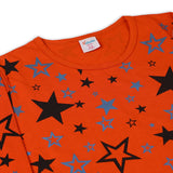 Girls Full Sleeves T-Shirt - Orange, Girls T-Shirts, Chase Value, Chase Value