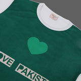 Valuable Girls Independence Day Half Sleeves T-Shirt - Green & White, Girls T-Shirts, Chase Value, Chase Value