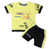 Newborn Boys Short Suit - Yellow, Newborn Boys Sets & Suits, Chase Value, Chase Value