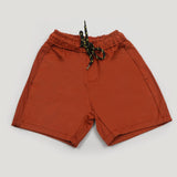 Boys Cotton Short - Rust, Boys Shorts, Chase Value, Chase Value