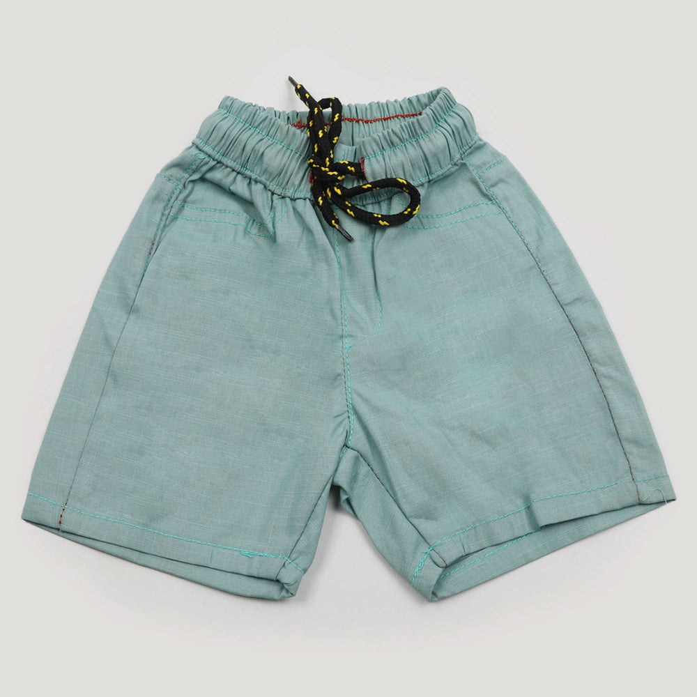 Boys Cotton Short - Cyan, Boys Shorts, Chase Value, Chase Value