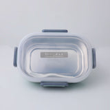 Stainless Steel Lunch Box - Cyan, Tiffin Boxes & Bottles, Chase Value, Chase Value