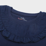 Eminent Newborn Girls Half Sleeves Romper - Navy Blue, Newborn Girls Rompers, Eminent, Chase Value