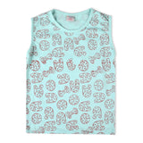 Valuable Girls Sando Suit - Cyan, Girls Suits, Chase Value, Chase Value