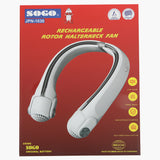 Sogo Rechargeable Portable Hanging Neck Fan, Rechargeable Fan, Sogo, Chase Value