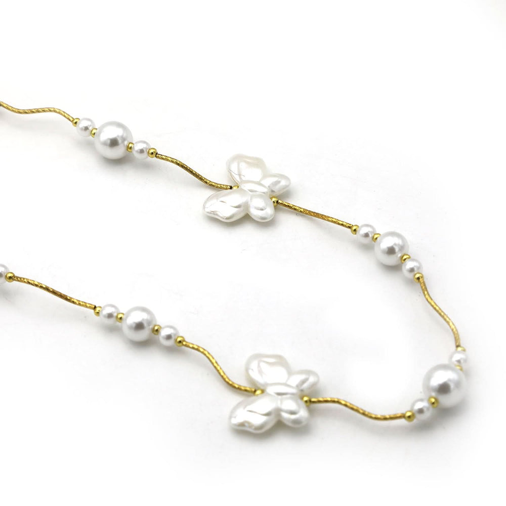 Women's Fancy Mala - White, Women Chains & Lockets, Chase Value, Chase Value