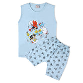 Valuable Girls Sando Suit - Blue, Girls Suits, Chase Value, Chase Value