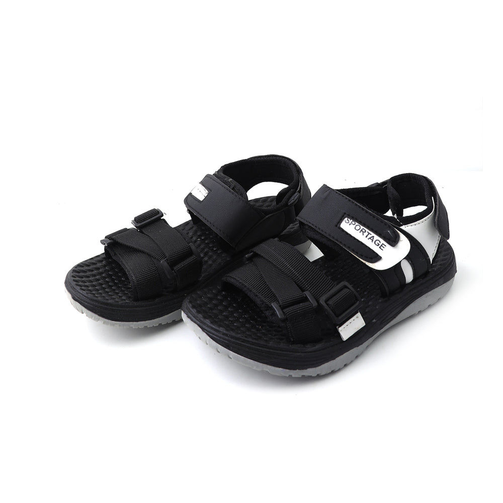 Boys Kito Sandal - Black, Boys Sandals, Chase Value, Chase Value