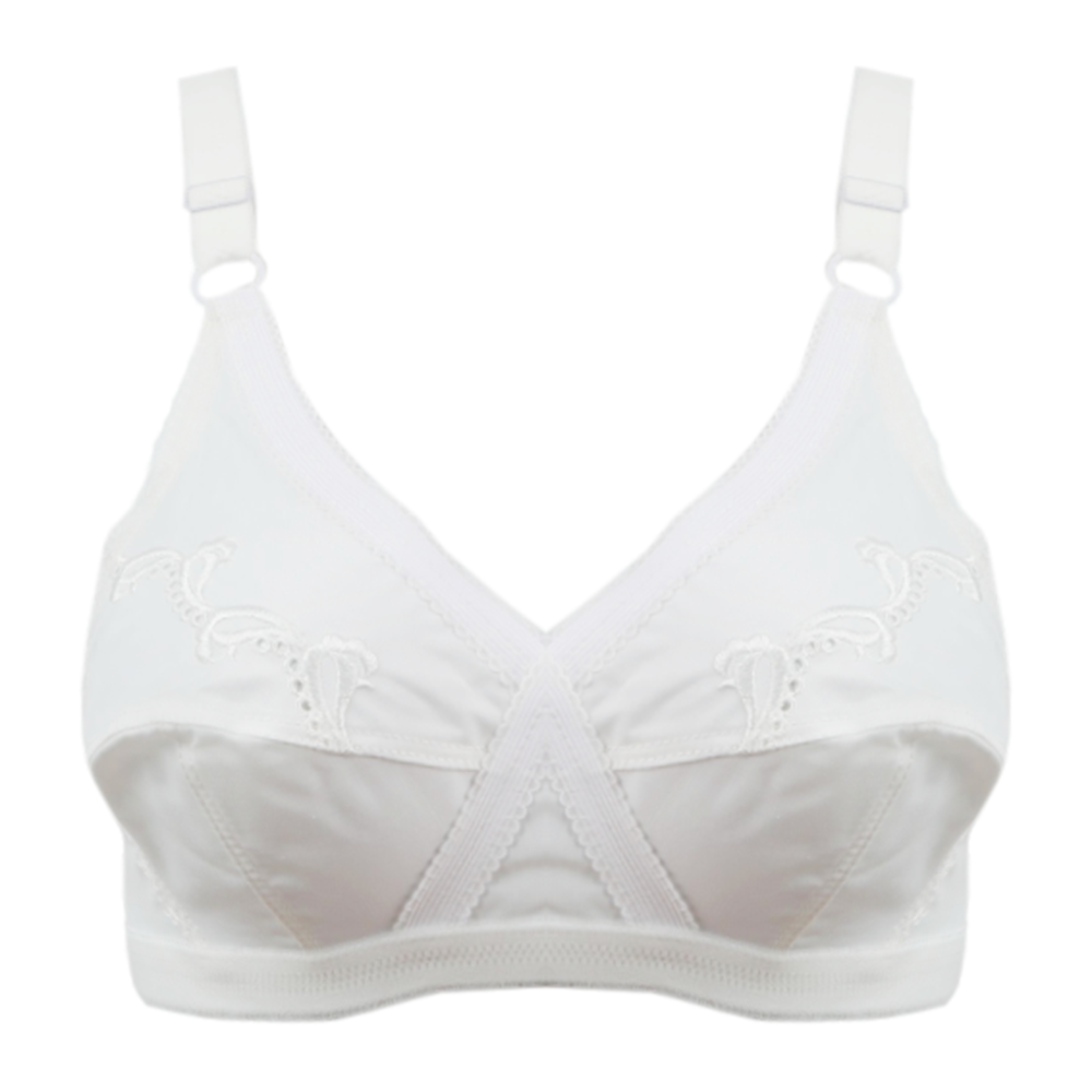 Eminent Cross Over Bra - White, Women Bras, Eminent, Chase Value